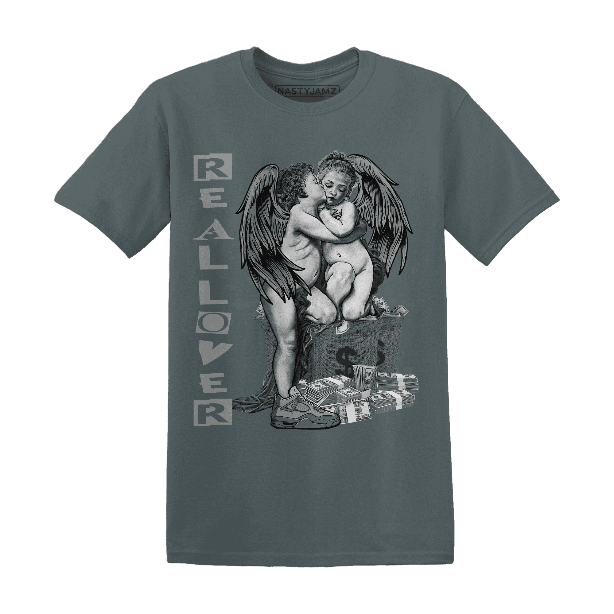 Paris Olympicsss 4s T Shirt Match Real Lover Angel - NastyJamz