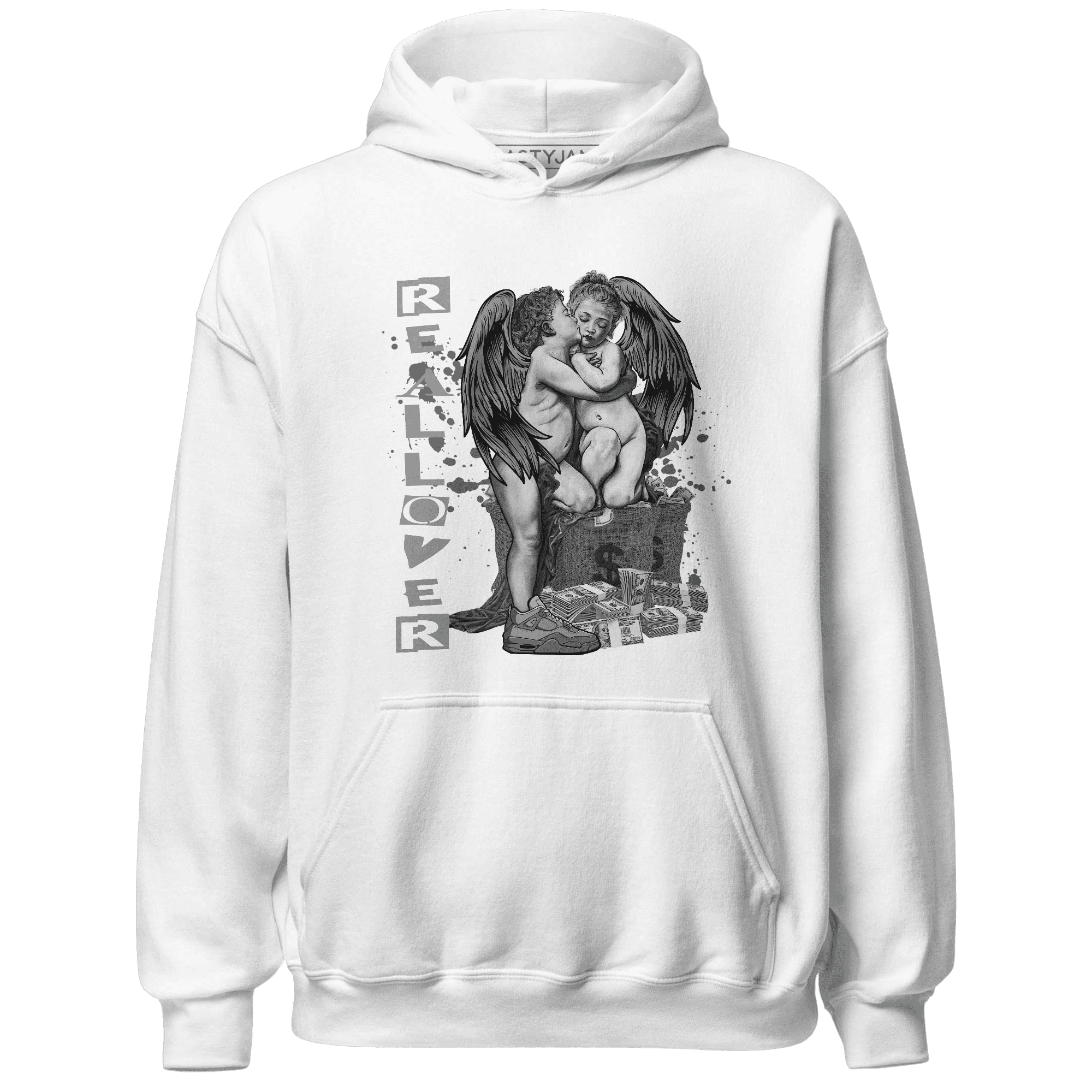 Paris Olympicsss 4s Hoodie Match Real Lover Angel - NastyJamz