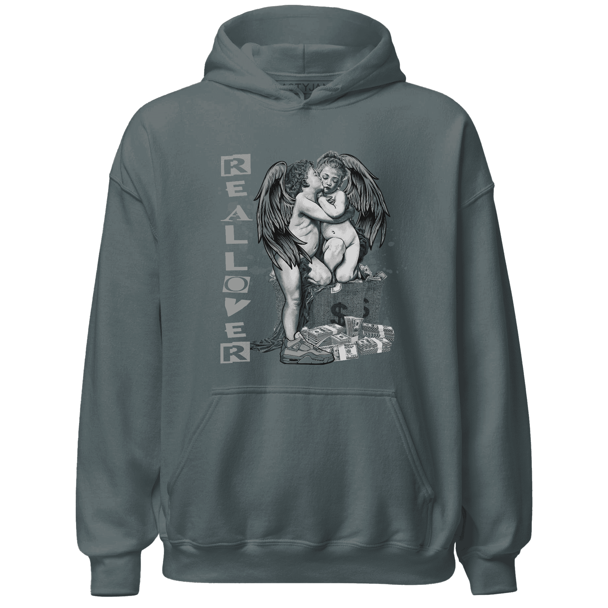 Paris Olympicsss 4s Hoodie Match Real Lover Angel - NastyJamz