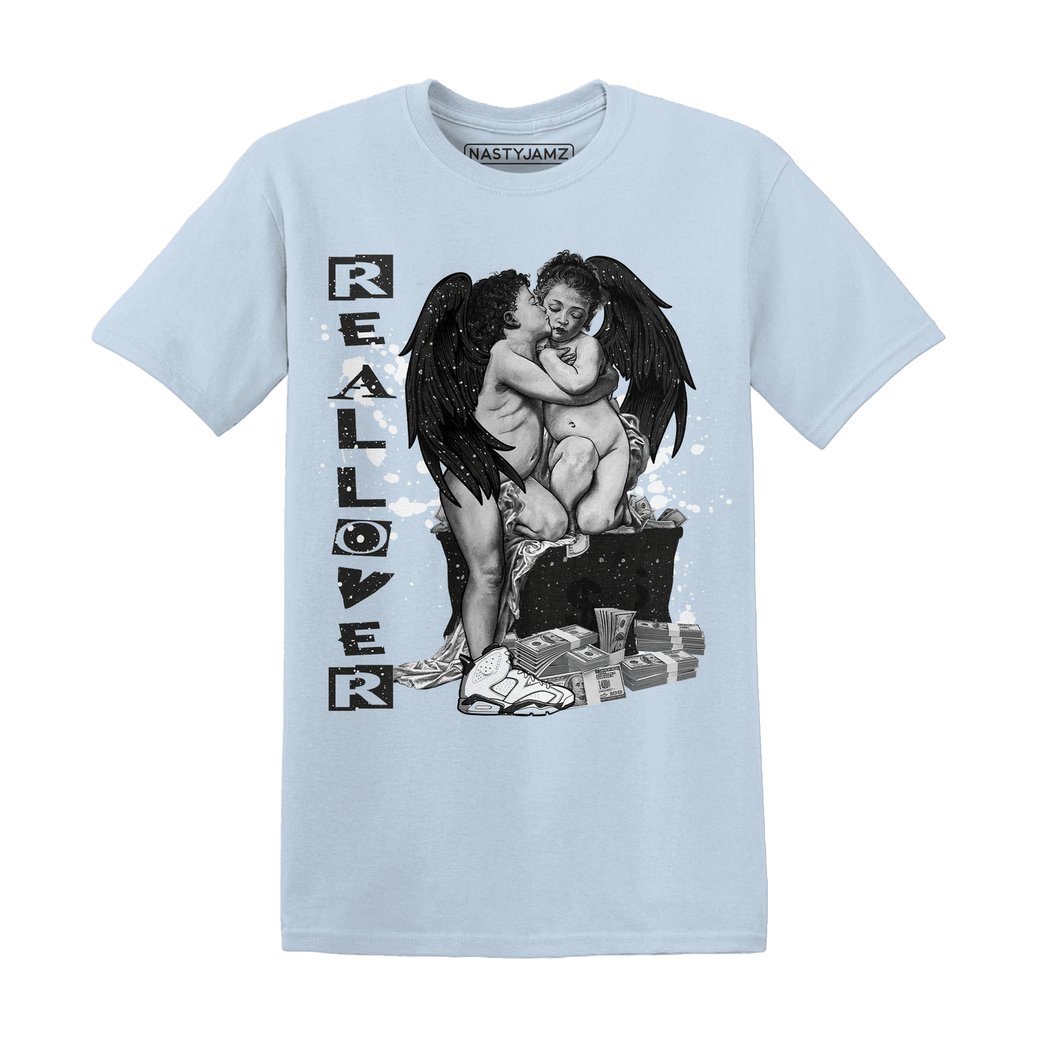 Reverse Oreo 6s T Shirt Match Real Lover Angel - NastyJamz
