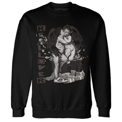 Dunk Low Baroque Brown Sweatshirt Match Real Lover Angel - NastyJamz