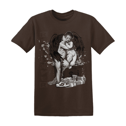 Dunk Low Baroque Brown T Shirt Match Real Lover Angel - NastyJamz