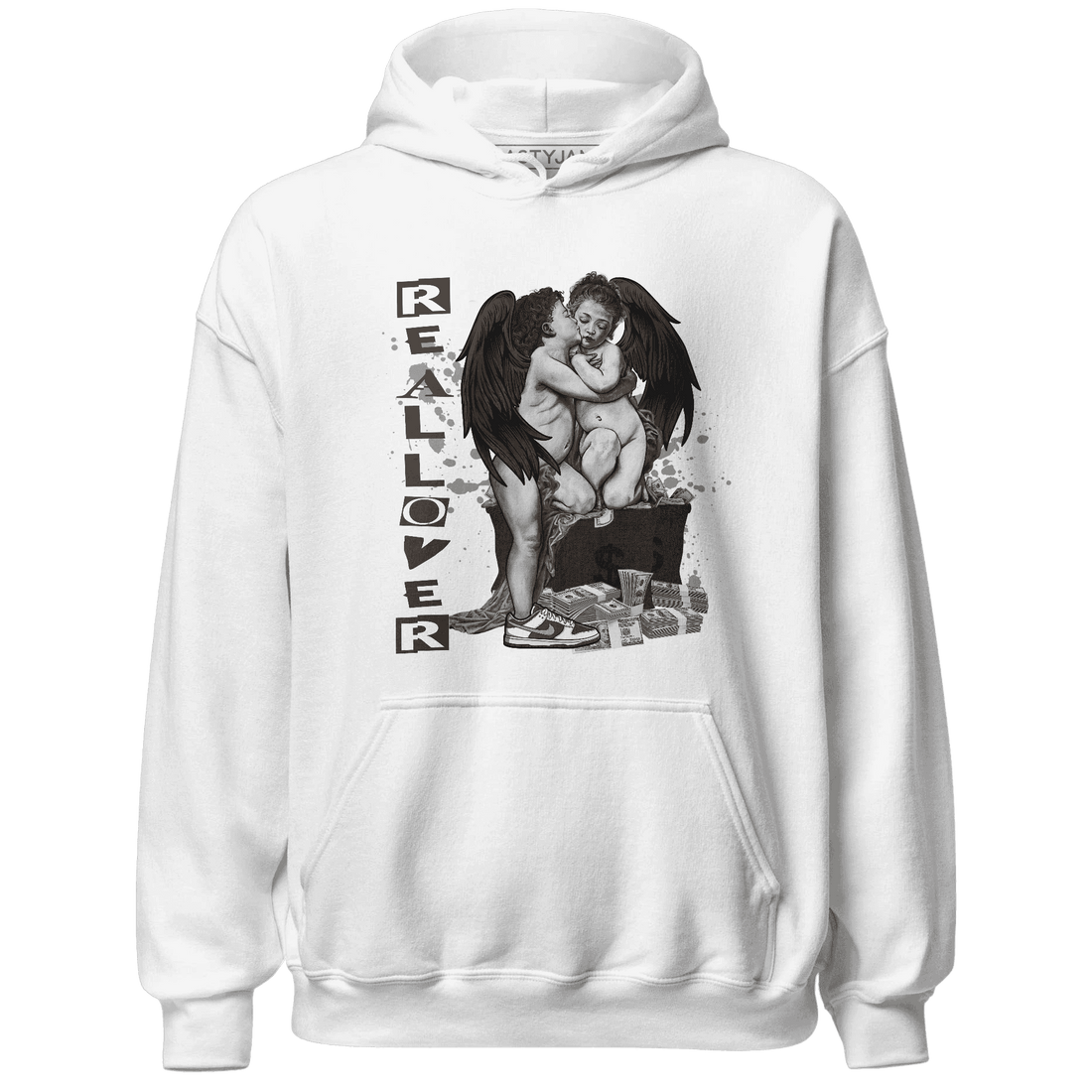 Dunk Low Baroque Brown Hoodie Match Real Lover Angel - NastyJamz