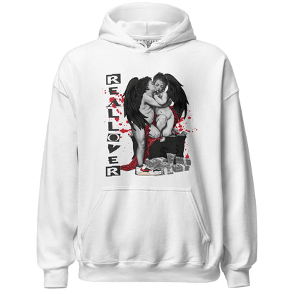 Jumman Jack University Red Hoodie Match Real Lover Angel - NastyJamz