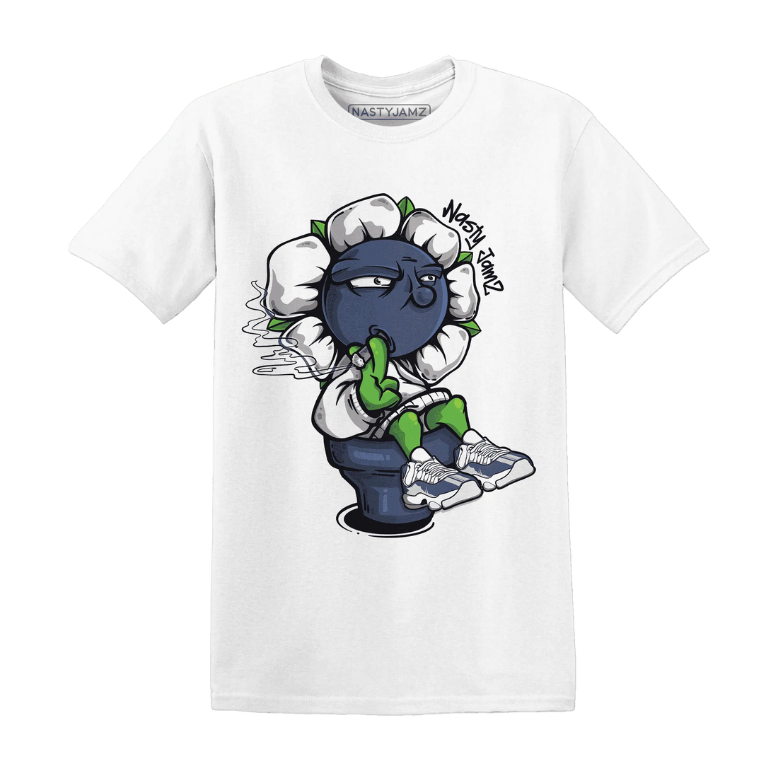 Low-Diffused-Blue-11s-T-Shirt-Match-Rebel-Bloom