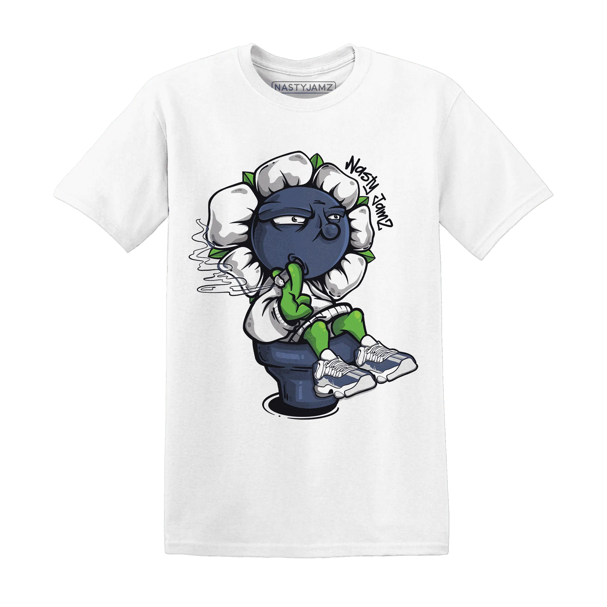 Low-Diffused-Blue-11s-T-Shirt-Match-Rebel-Bloom