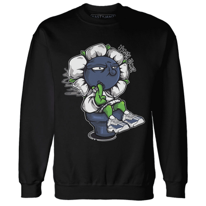 Low-Diffused-Blue-11s-Sweatshirt-Match-Rebel-Bloom