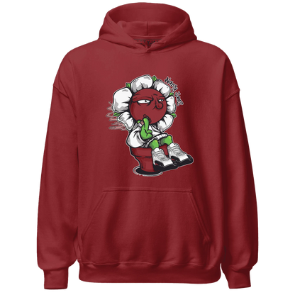 Retro-Red-Taxi-12s-Hoodie-Match-Rebel-Bloom