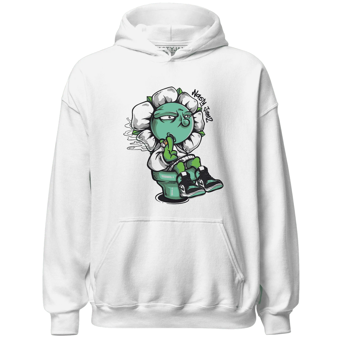 High-OG-Green-Glow-1s-Hoodie-Match-Rebel-Bloom