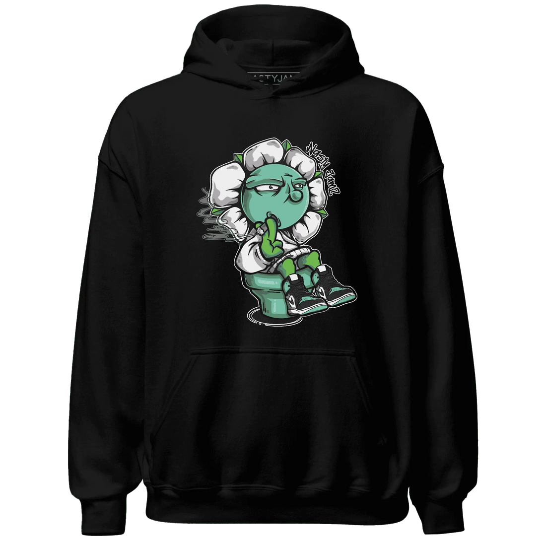 High-OG-Green-Glow-1s-Hoodie-Match-Rebel-Bloom