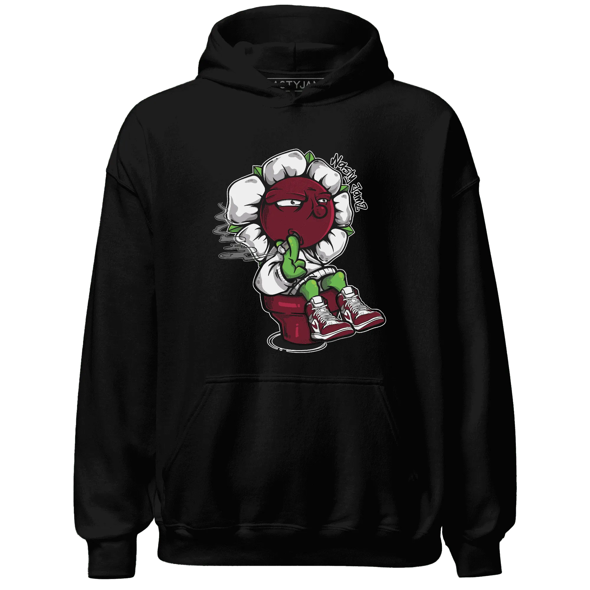 High-White-Team-Red-1s-Hoodie-Match-Rebel-Bloom