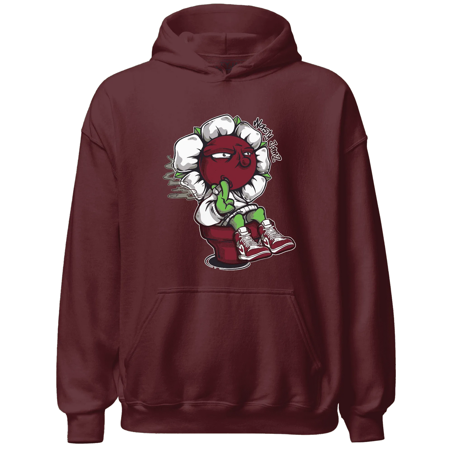 High-White-Team-Red-1s-Hoodie-Match-Rebel-Bloom