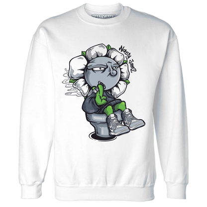 Mid-Diffused-Blue-Grey-1s-Sweatshirt-Match-Rebel-Bloom