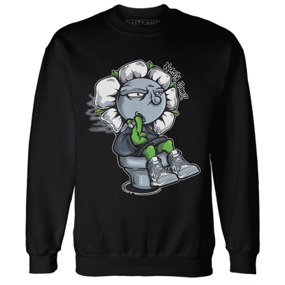 Mid-Diffused-Blue-Grey-1s-Sweatshirt-Match-Rebel-Bloom