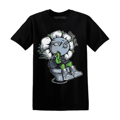 Mid-Diffused-Blue-Grey-1s-T-Shirt-Match-Rebel-Bloom