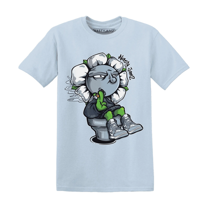 Mid-Diffused-Blue-Grey-1s-T-Shirt-Match-Rebel-Bloom