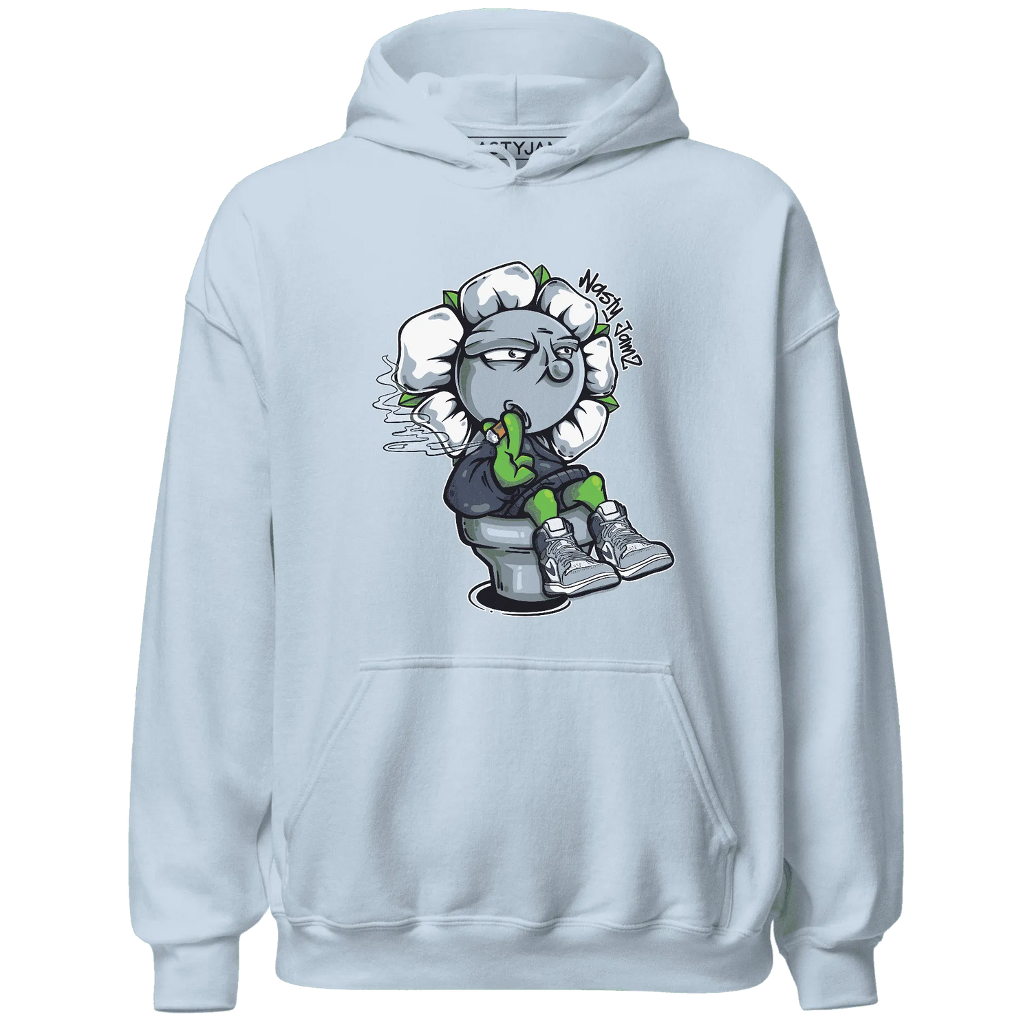 Mid-Diffused-Blue-Grey-1s-Hoodie-Match-Rebel-Bloom