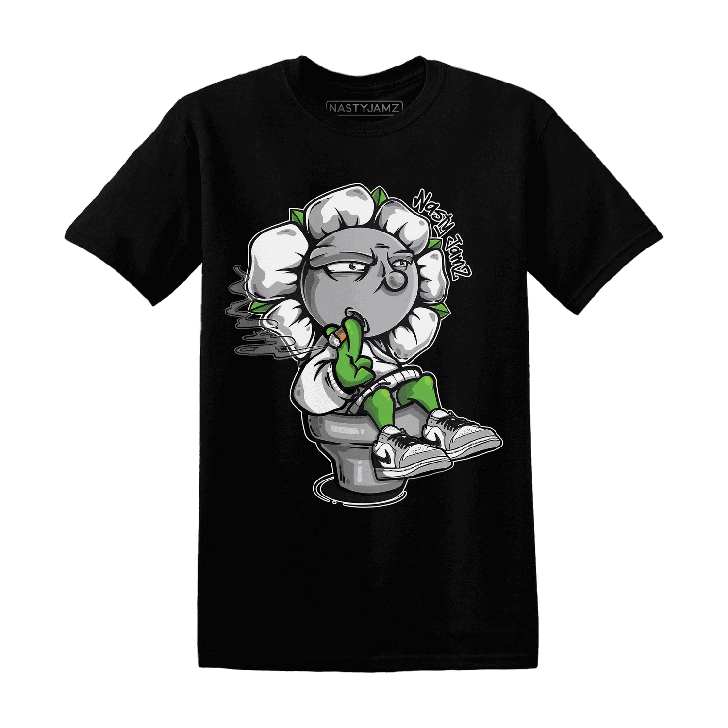 Wolf-Grey-1s-T-Shirt-Match-Rebel-Bloom