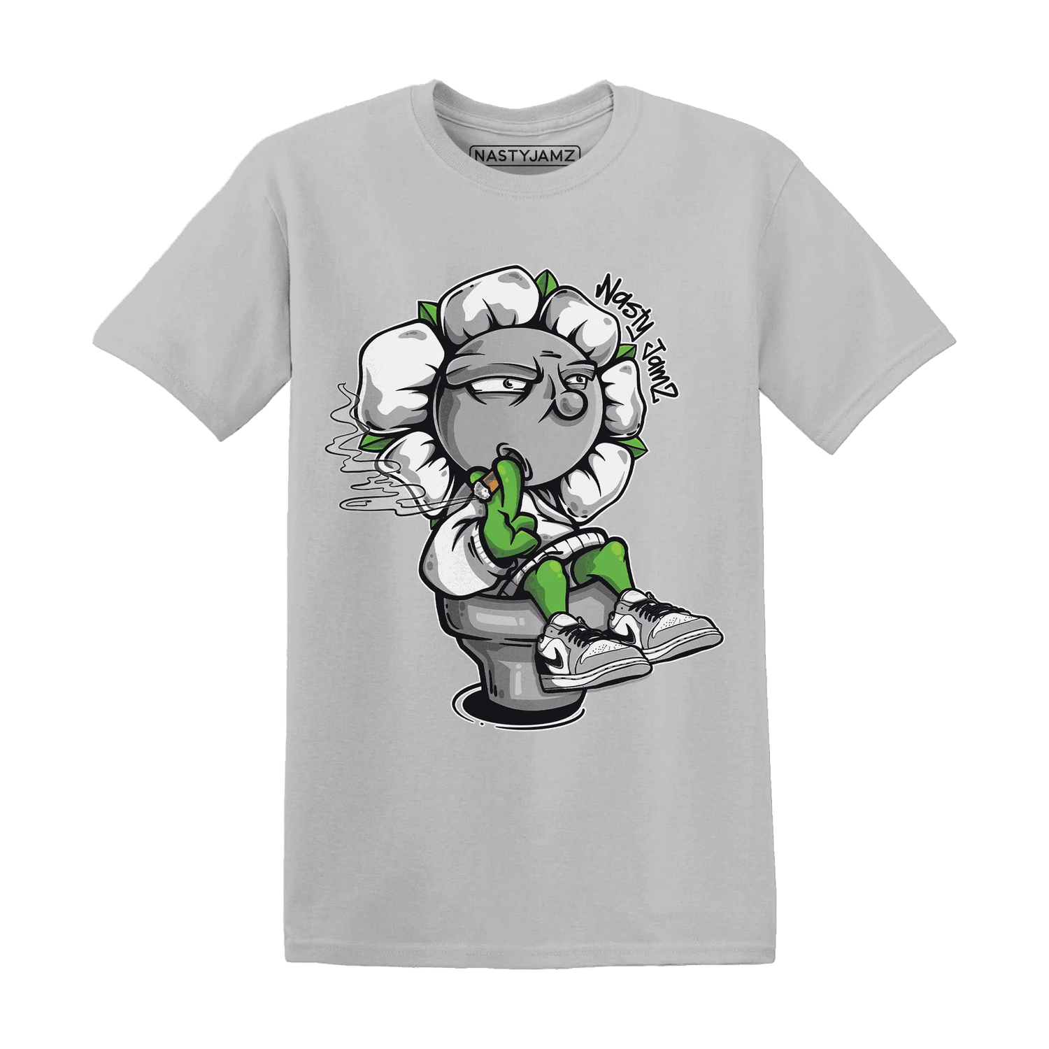 Wolf-Grey-1s-T-Shirt-Match-Rebel-Bloom