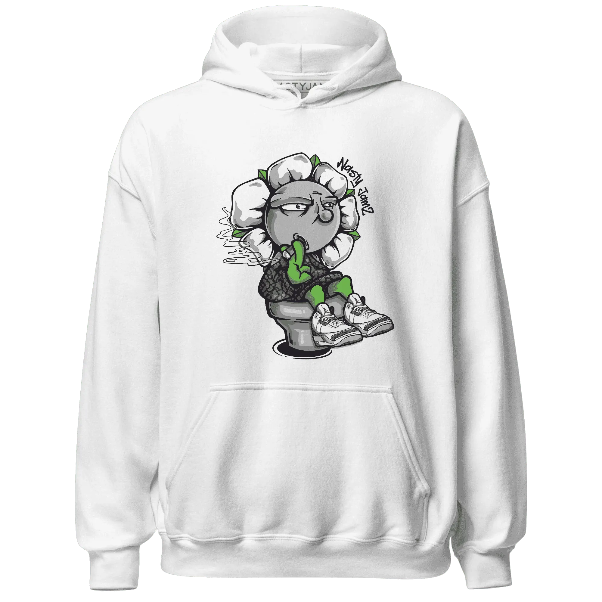 Cement-Grey-3s-Hoodie-Match-Rebel-Bloom