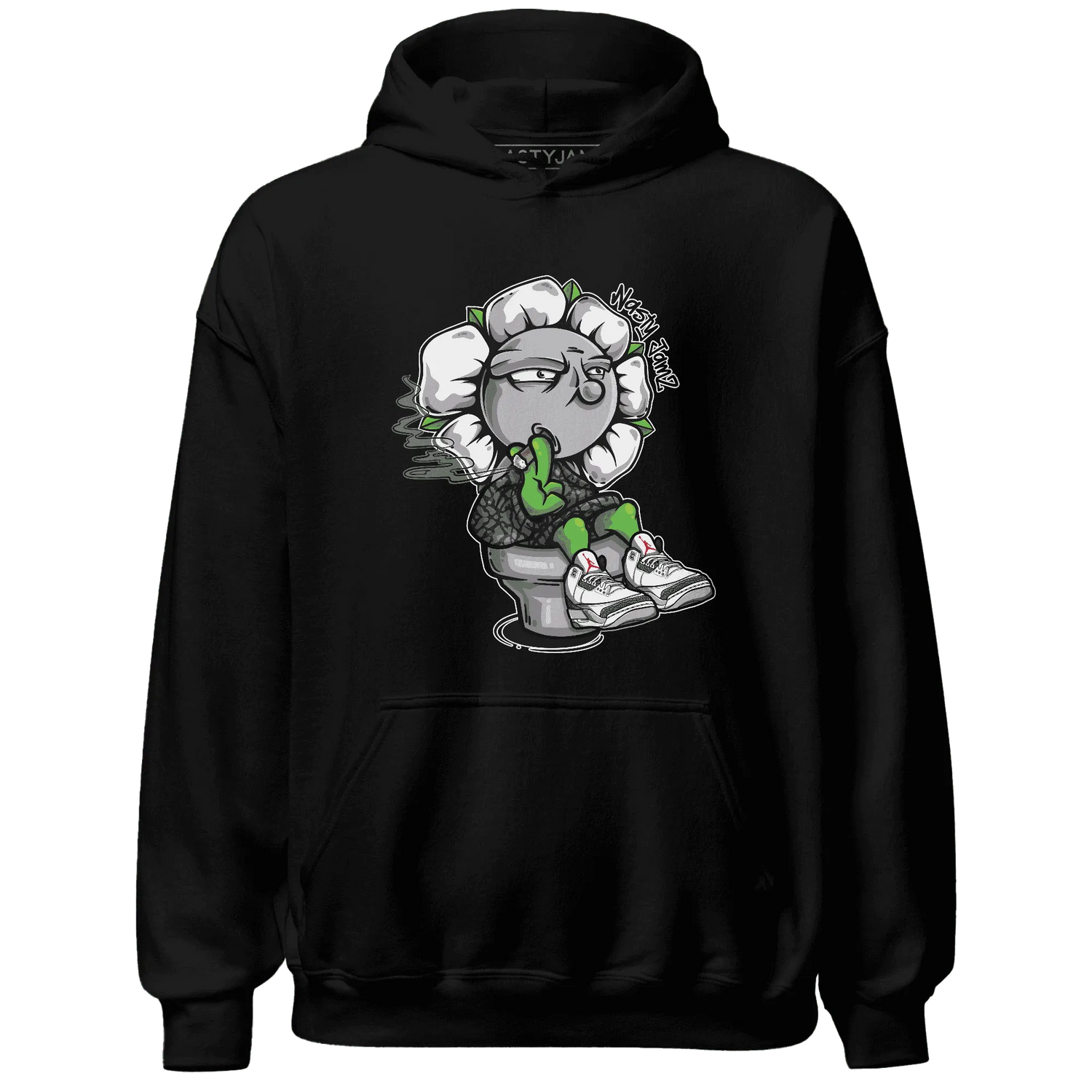 Cement-Grey-3s-Hoodie-Match-Rebel-Bloom