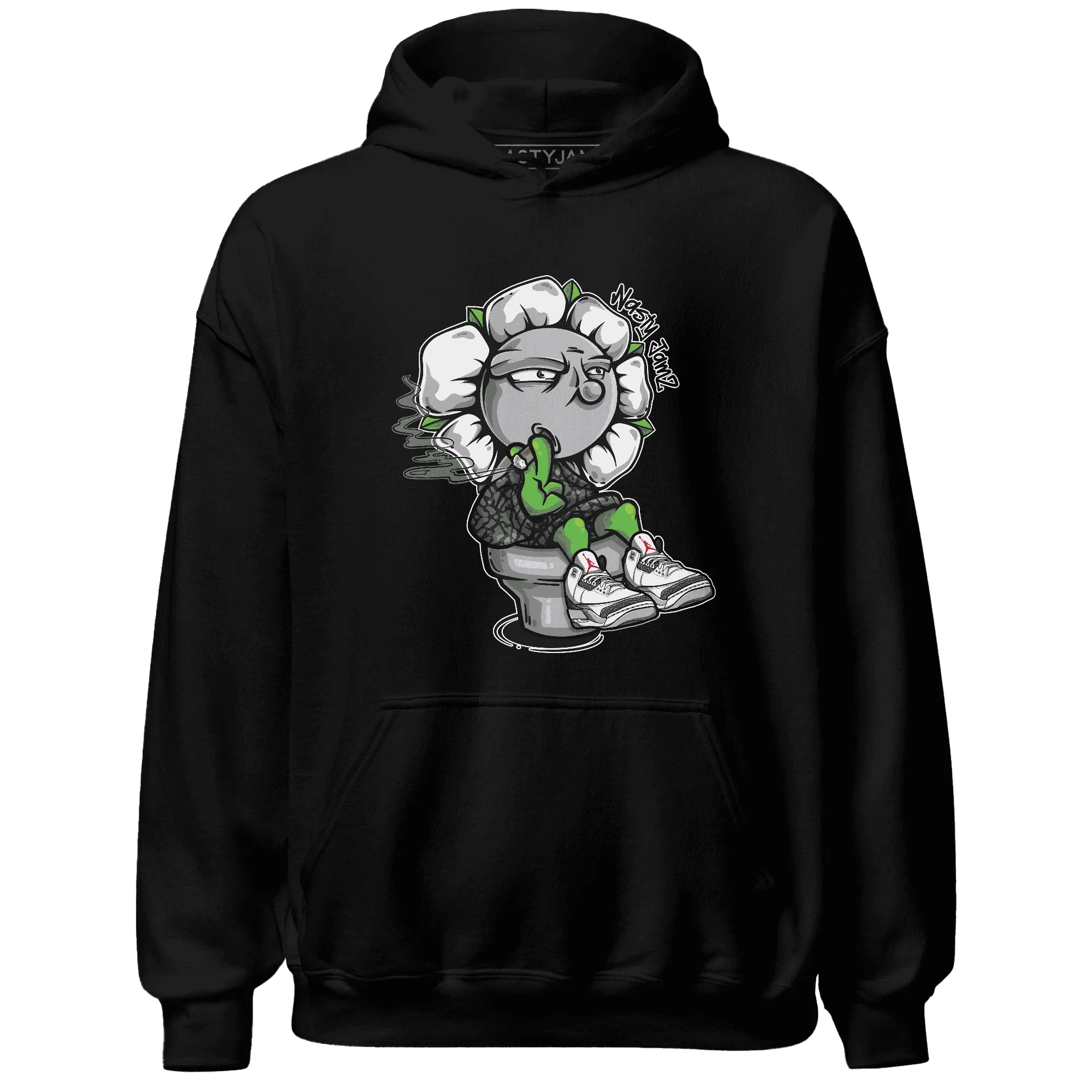 Cement-Grey-3s-Hoodie-Match-Rebel-Bloom