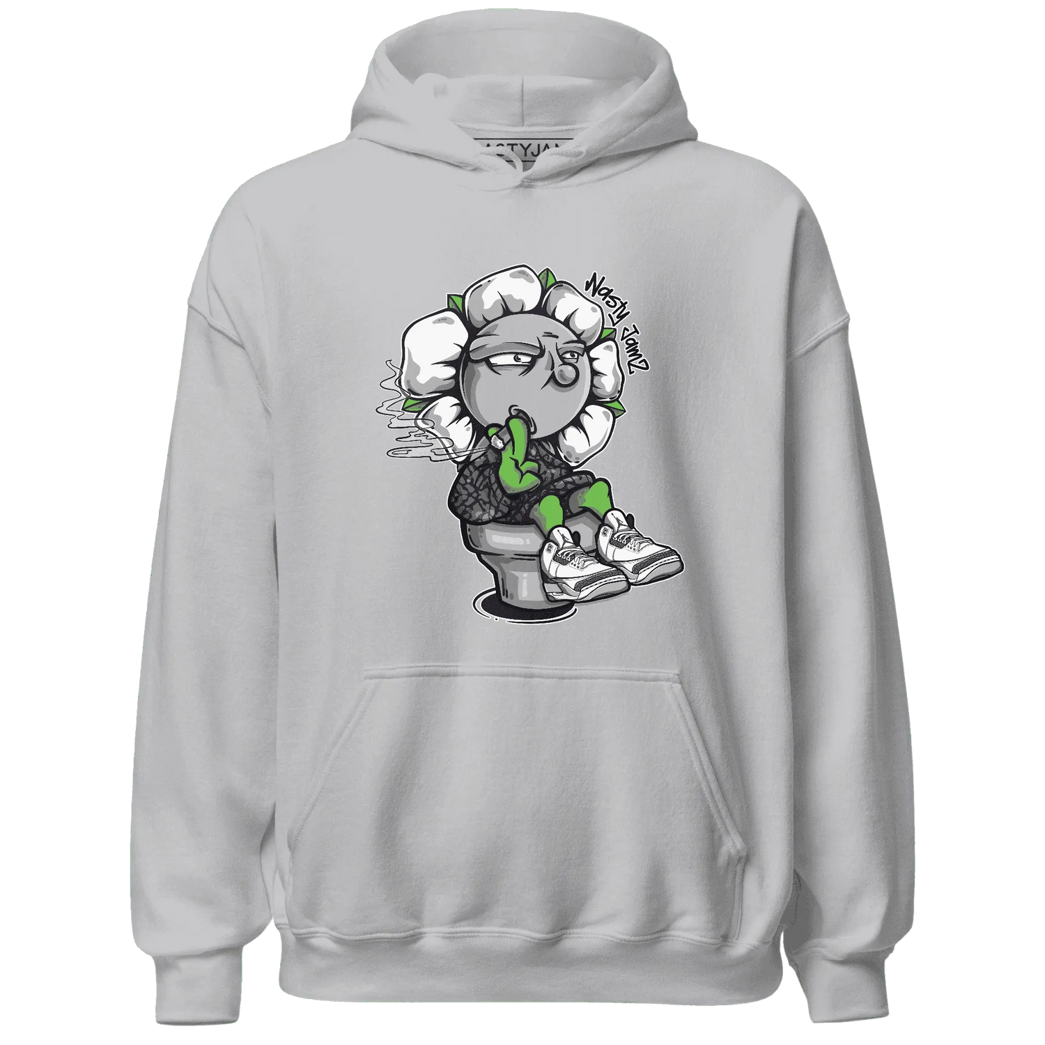 Cement-Grey-3s-Hoodie-Match-Rebel-Bloom