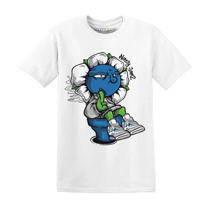 Industrial-Blue-4s-T-Shirt-Match-Rebel-Bloom