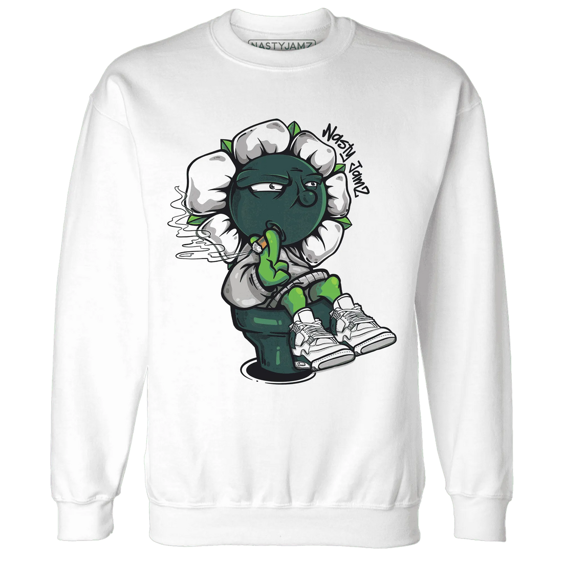 Oxidized-Green-4s-Sweatshirt-Match-Rebel-Bloom