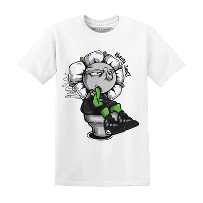 White-Thunder-4s-T-Shirt-Match-Rebel-Bloom
