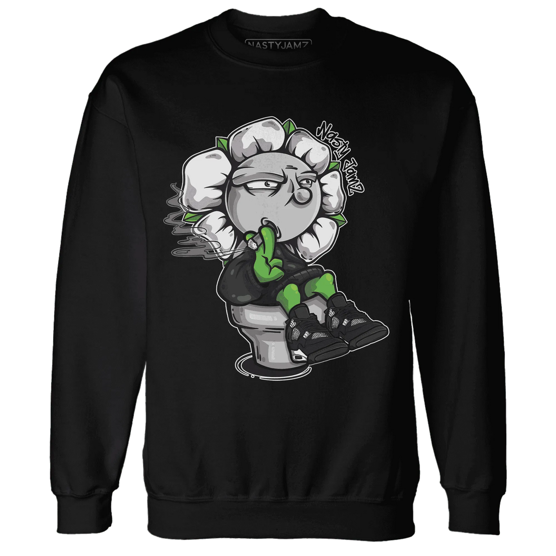 White-Thunder-4s-Sweatshirt-Match-Rebel-Bloom