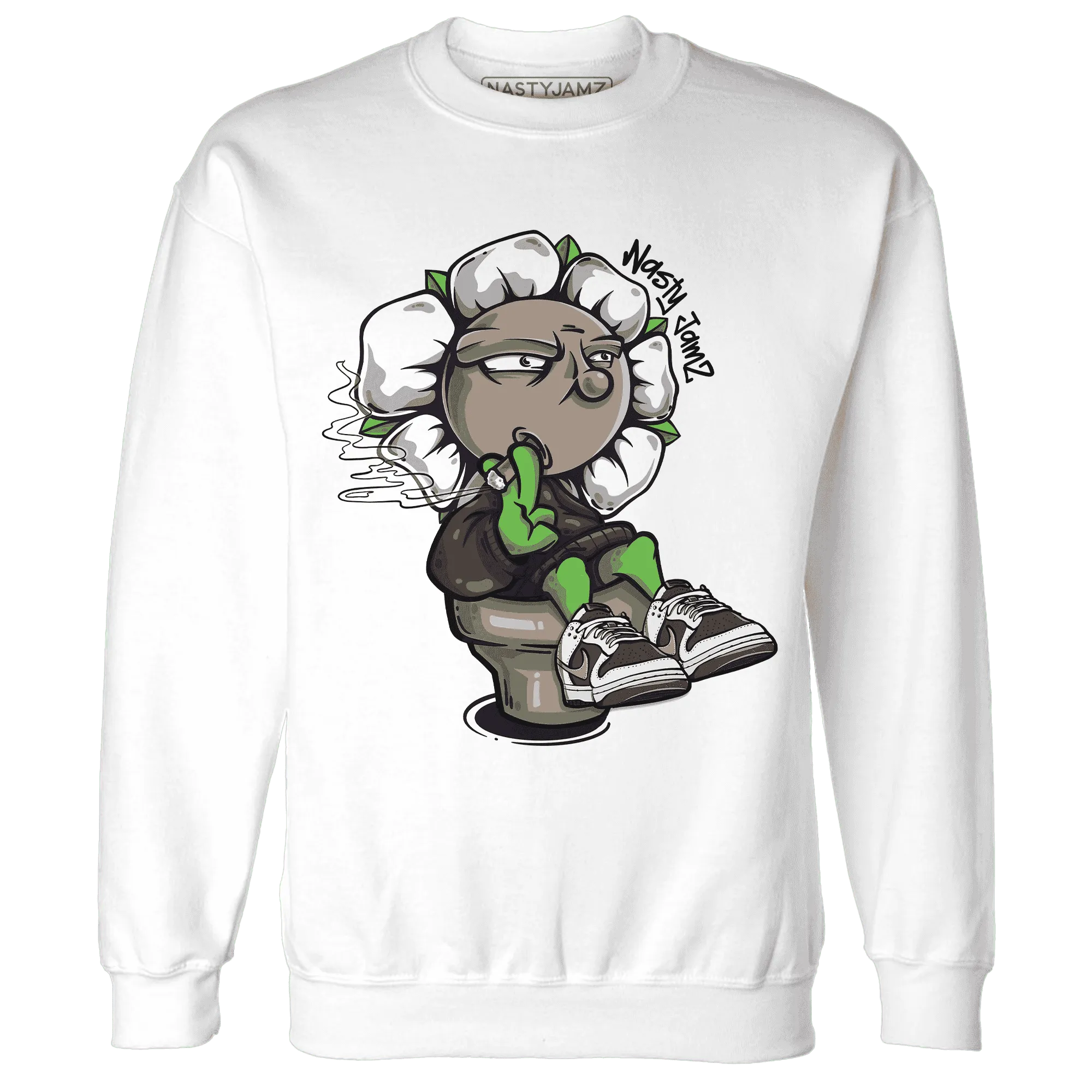 Dunk-Low-Baroque-Brown-Sweatshirt-Match-Rebel-Bloom