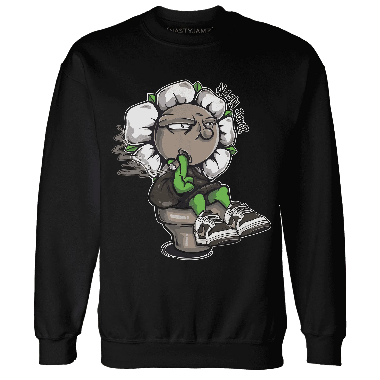 Dunk-Low-Baroque-Brown-Sweatshirt-Match-Rebel-Bloom