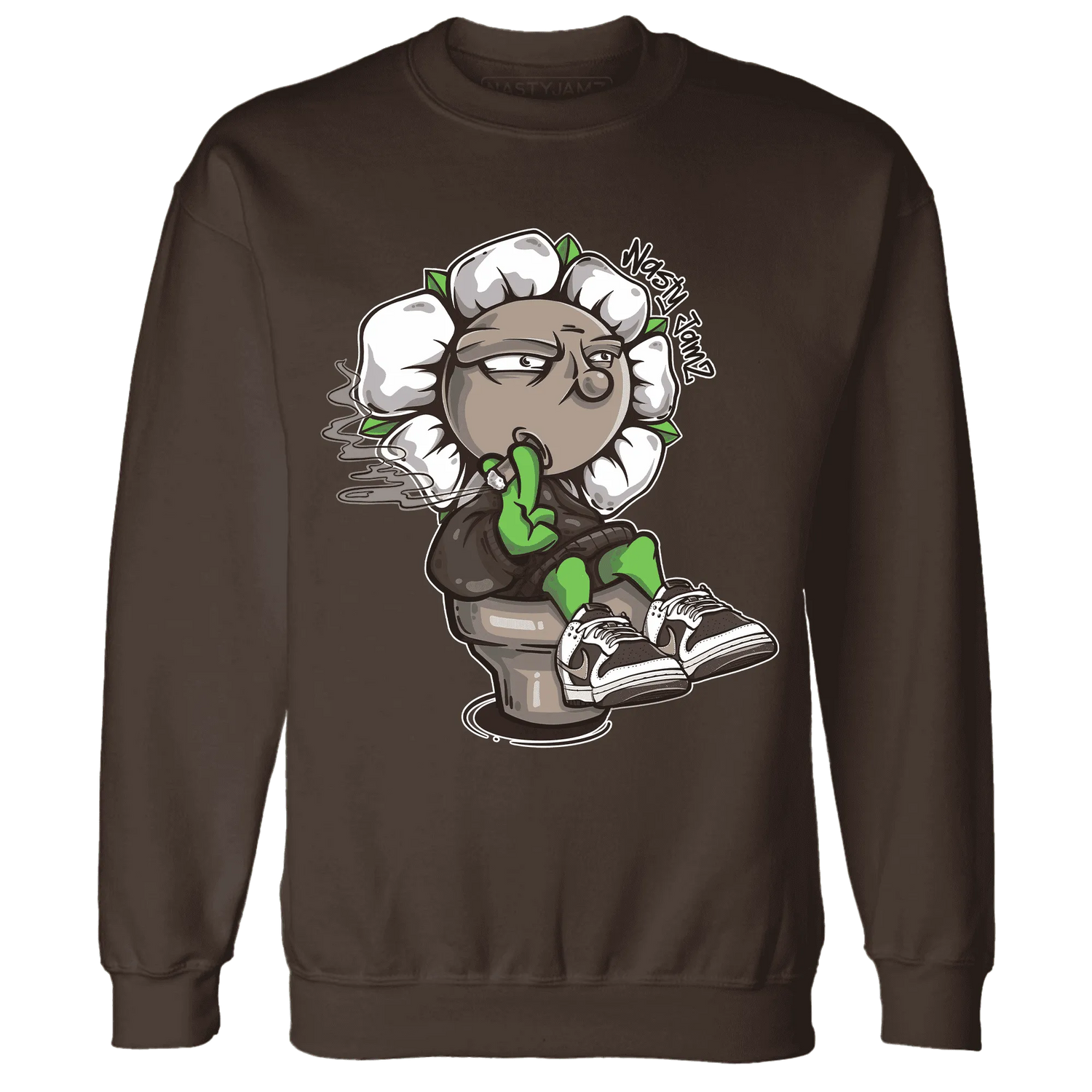 Dunk-Low-Baroque-Brown-Sweatshirt-Match-Rebel-Bloom