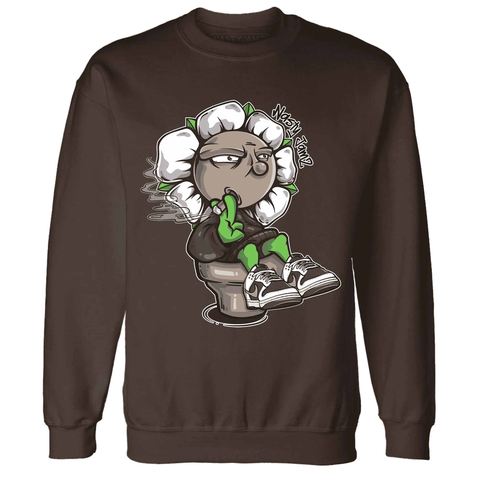 Dunk-Low-Baroque-Brown-Sweatshirt-Match-Rebel-Bloom