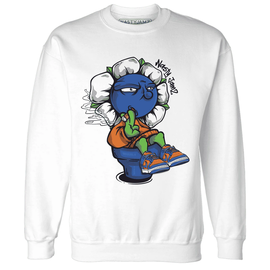 Dunk-Low-Knicks-Sweatshirt-Match-Rebel-Bloom