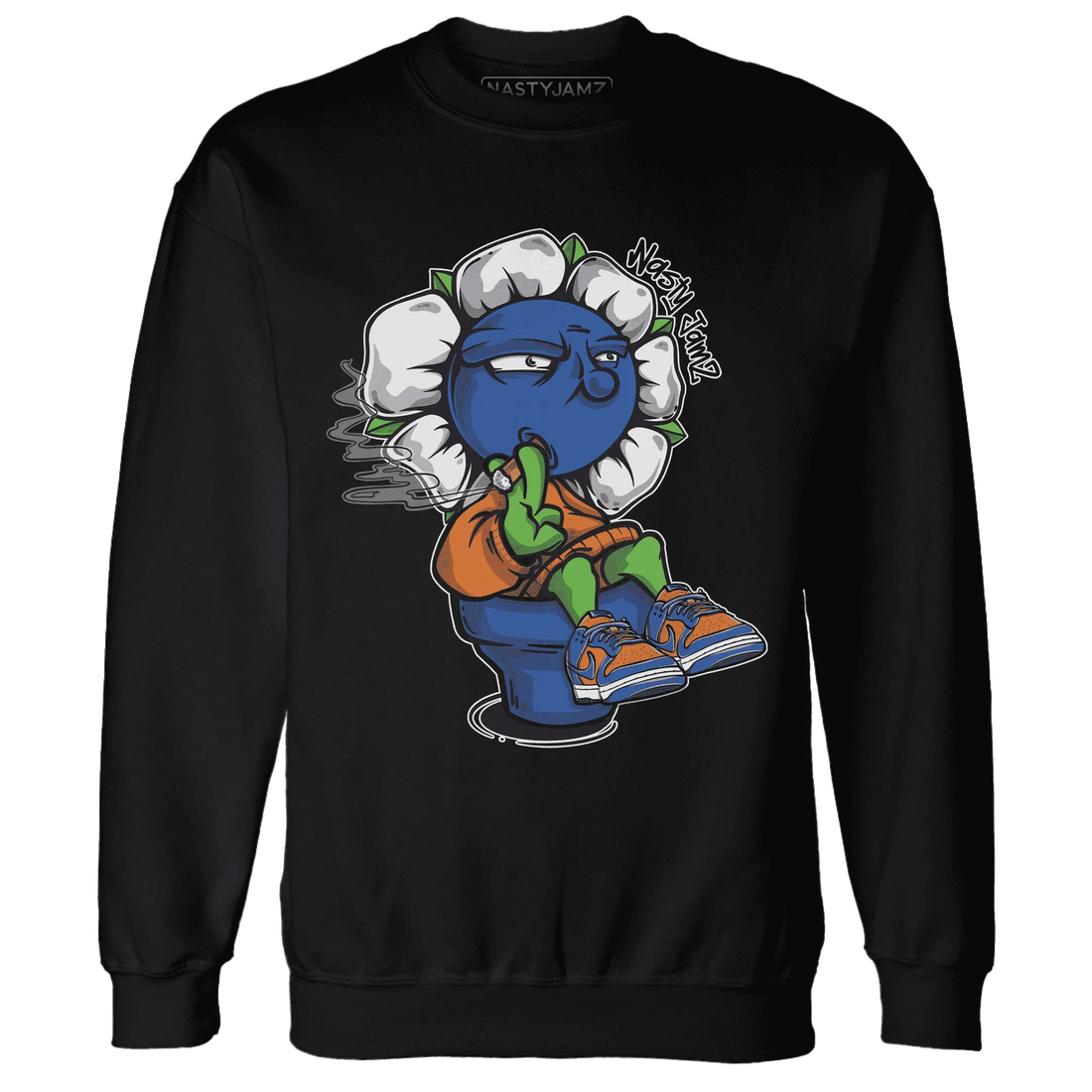 Dunk-Low-Knicks-Sweatshirt-Match-Rebel-Bloom