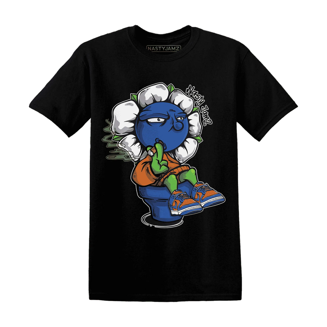 Dunk-Low-Knicks-T-Shirt-Match-Rebel-Bloom