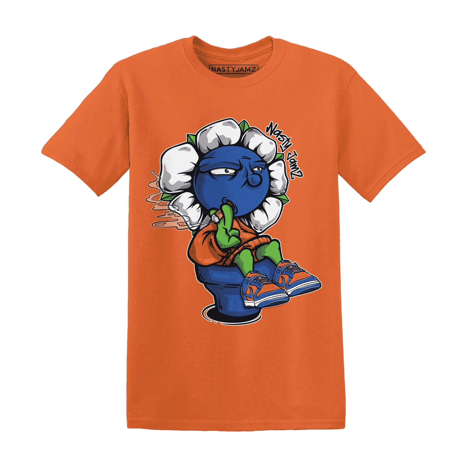 Dunk-Low-Knicks-T-Shirt-Match-Rebel-Bloom