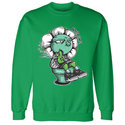 Green-Glow-3s-Sweatshirt-Match-Rebel-Bloom