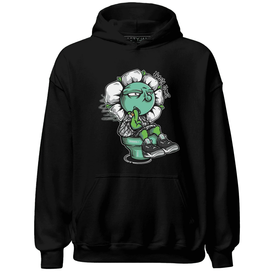 Green-Glow-3s-Hoodie-Match-Rebel-Bloom