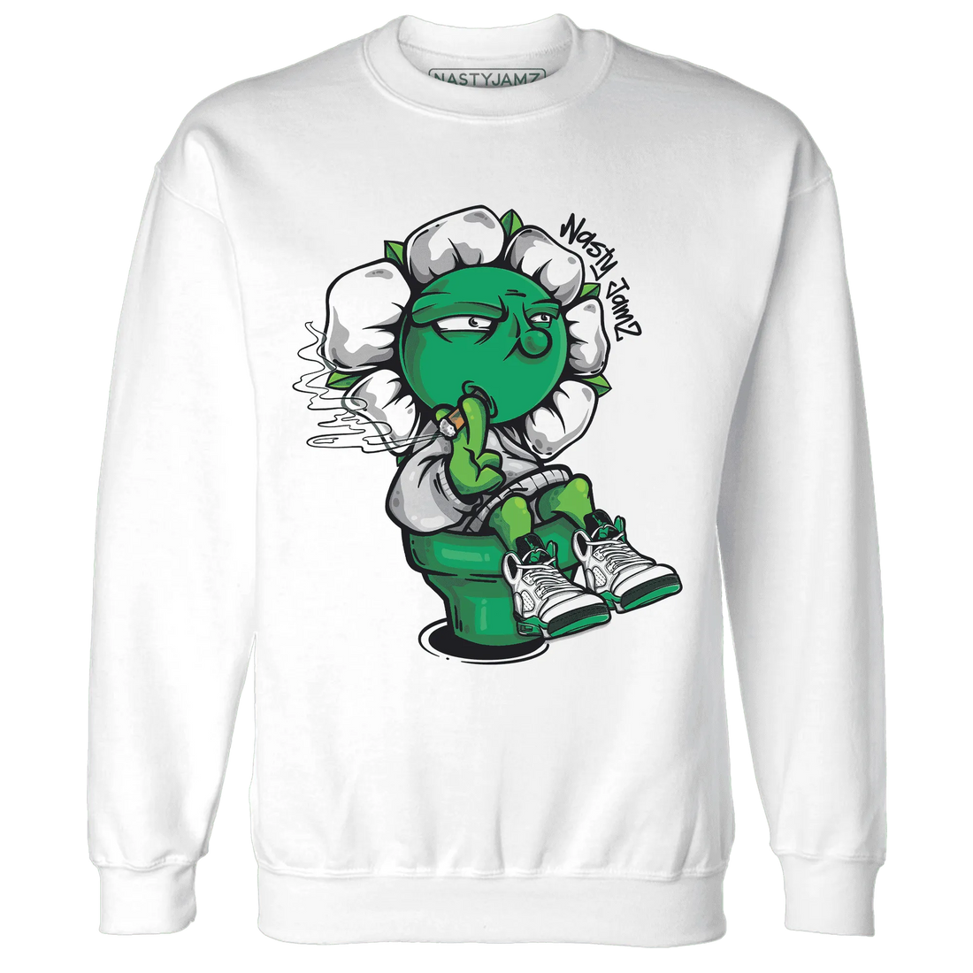 Lucky-Green-5s-Sweatshirt-Match-Rebel-Bloom