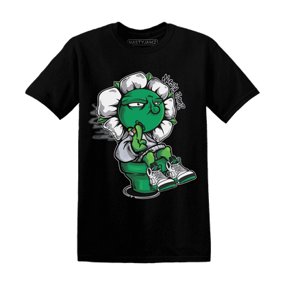 Lucky-Green-5s-T-Shirt-Match-Rebel-Bloom