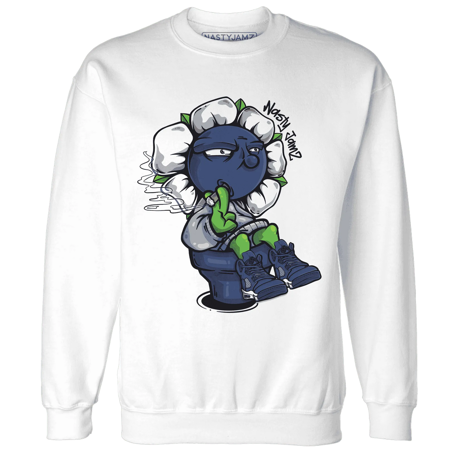 Midnight-Navy-5s-Sweatshirt-Match-Rebel-Bloom