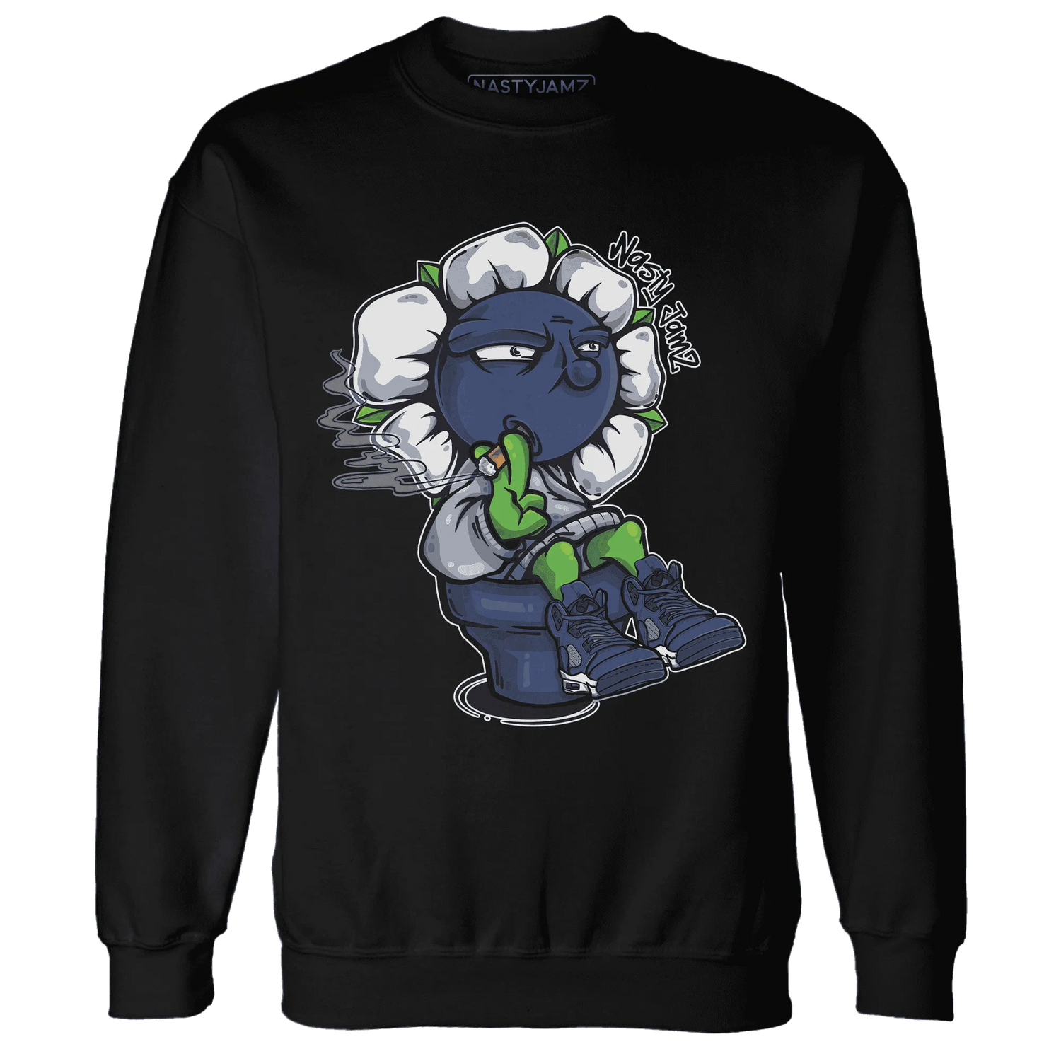 Midnight-Navy-5s-Sweatshirt-Match-Rebel-Bloom