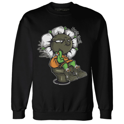 Olive-5s-Sweatshirt-Match-Rebel-Bloom