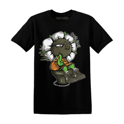 Olive-5s-T-Shirt-Match-Rebel-Bloom