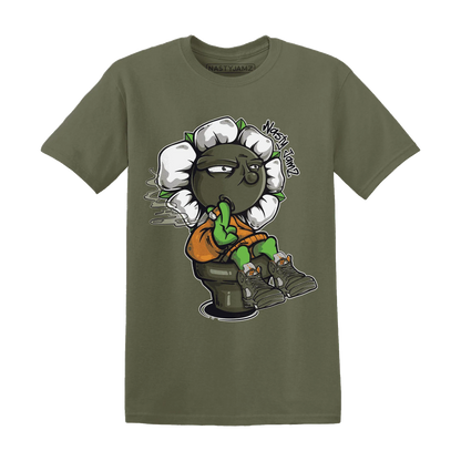 Olive-5s-T-Shirt-Match-Rebel-Bloom