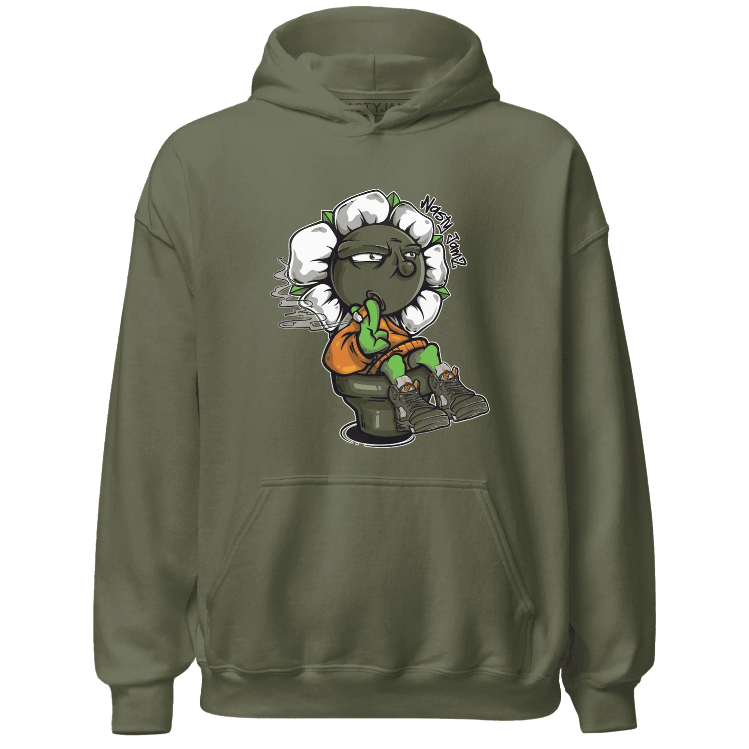 Olive-5s-Hoodie-Match-Rebel-Bloom