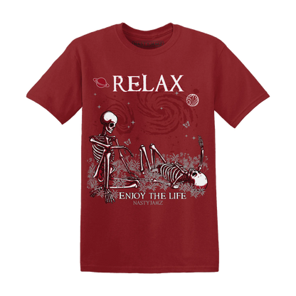 Retro-Red-Taxi-12s-NastyJamz-T-Shirt-Match-Relax